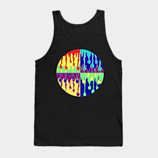 Urban Tag Drip spray Tank Top